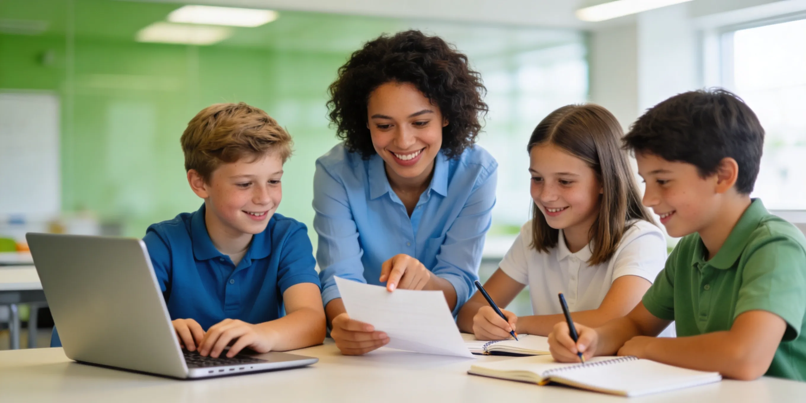 Tutoring in progress